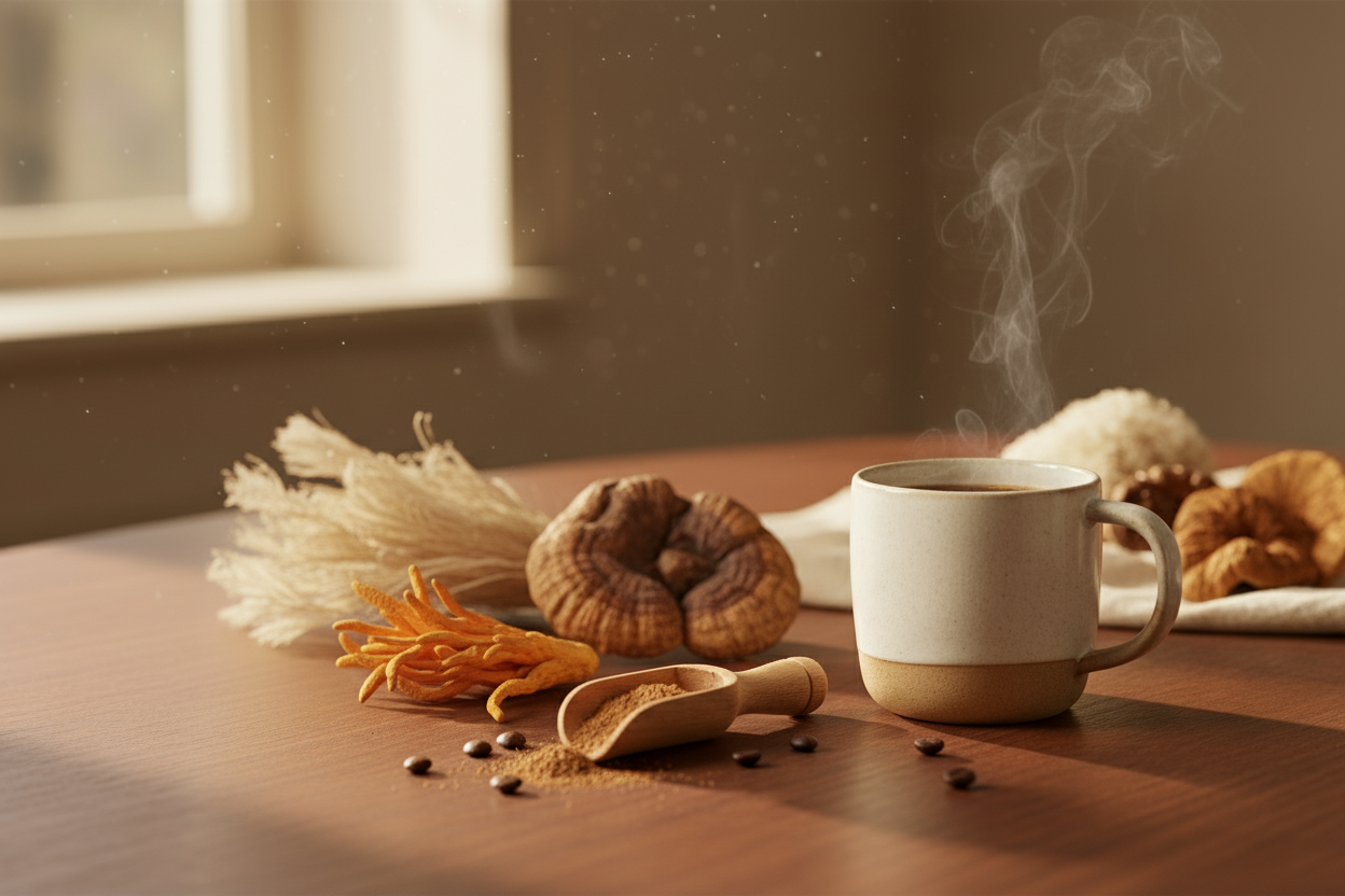 Mushroom Coffee Collection – “Focus Naturally”