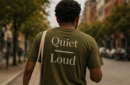 Quiet > Loud Tee