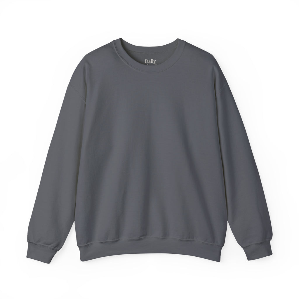 Quiet Over Loud Crewneck by Daily Ritual, alternate colour