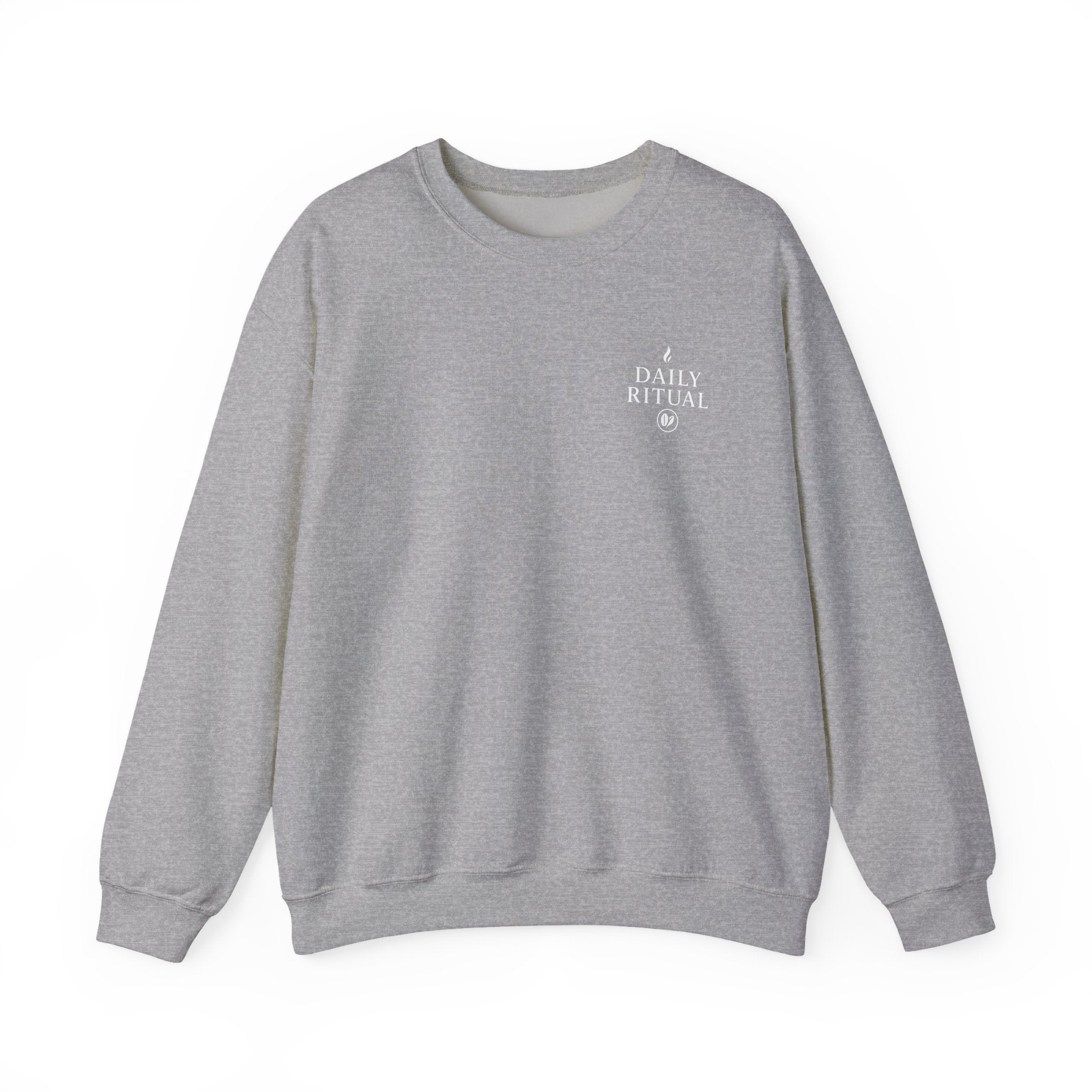 Daily Ritual Crewneck | Minimal Lifestyle Sweatshirt