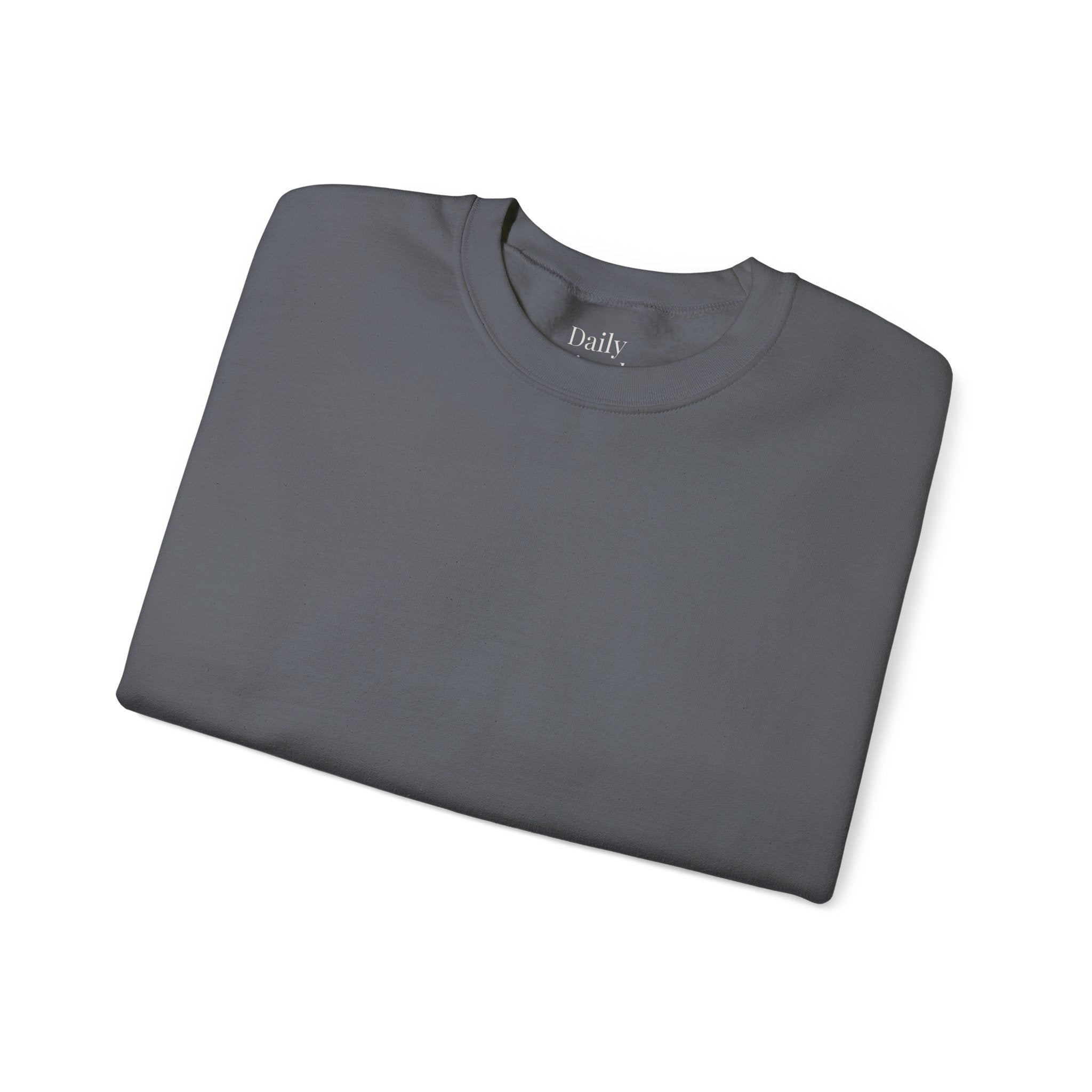 Quiet Over Loud Crewneck by Daily Ritual, alternate colour