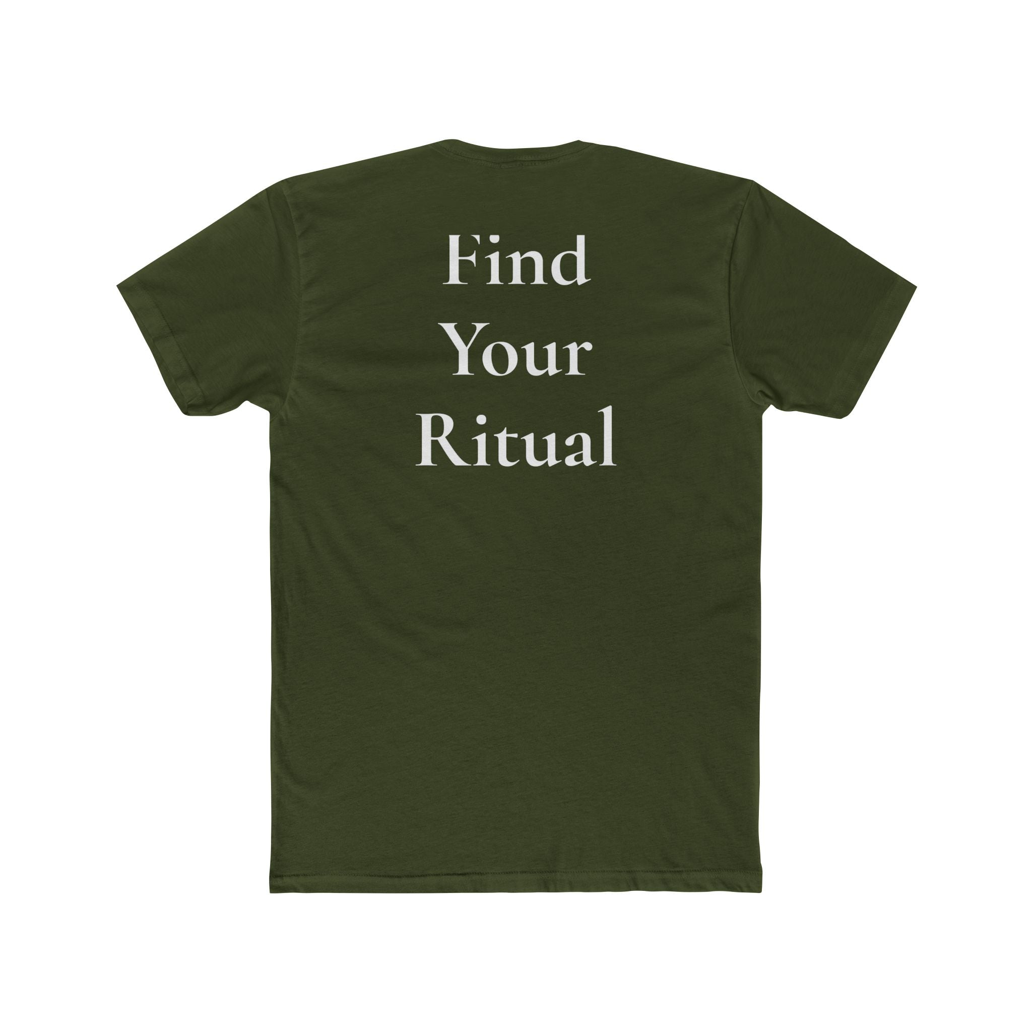 Daily Ritual Tee, unisex cotton t-shirt, alternate colour