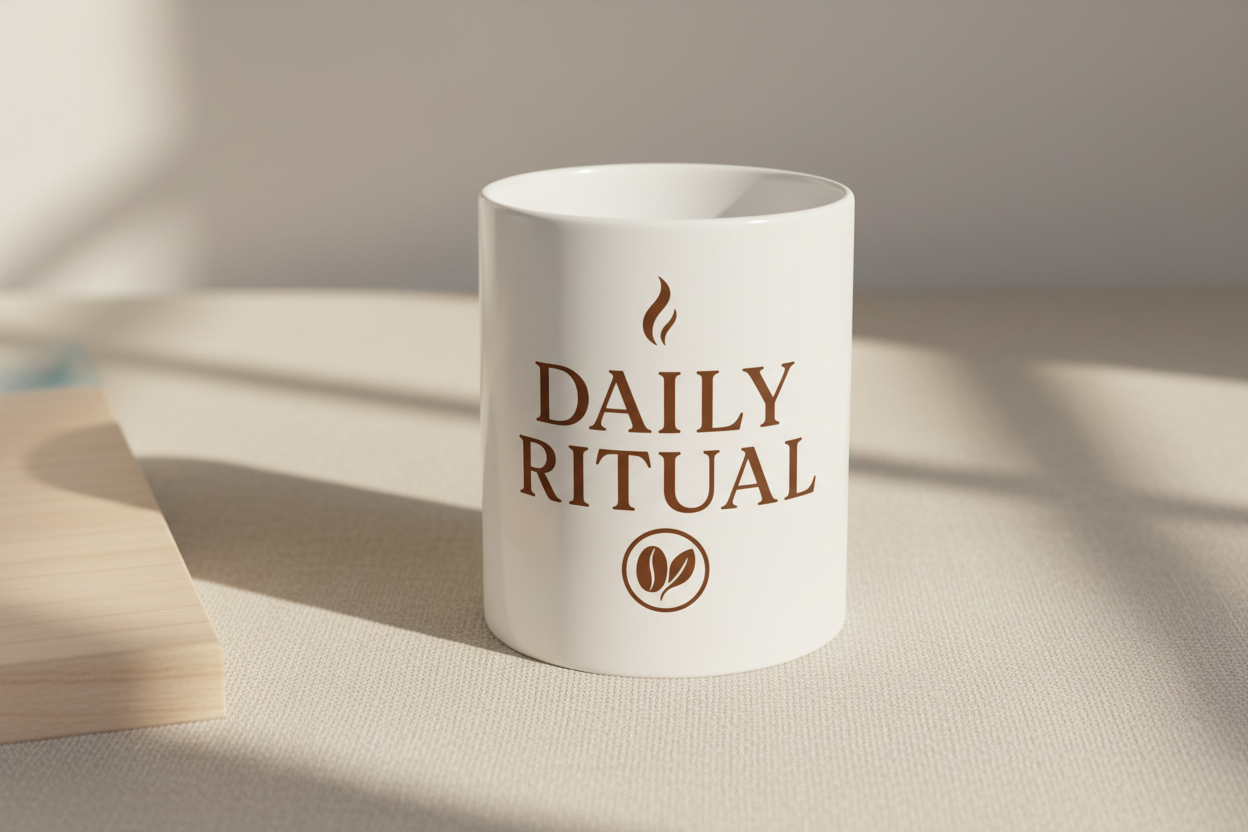 Daily Ritual Mug | Minimal Coffee & Tea Cup