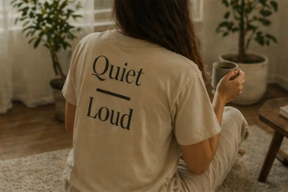 Quiet > Loud Tee
